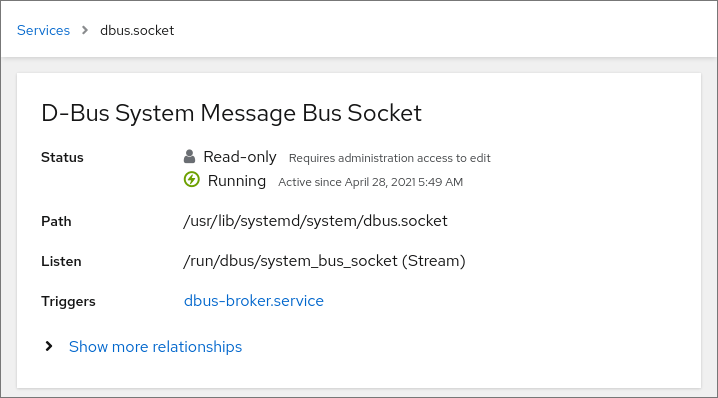 Socket unit listening path